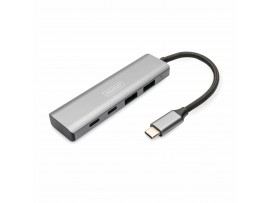 Digitus hub USB 3.0 2xA + 2x TipC siv DA-70245