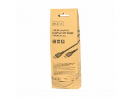 Digitus kabel DisplayPort  1m 16K 60Hz 80Gps črn DB-340111-010-S