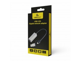 Cablexpert pretvornik USB 3.1 TipA/TipC Mrežni UTP 2.5G A-USB3AC-LAN2G-01