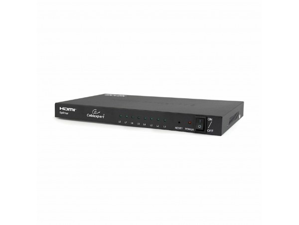 Cablexpert množilnik HDMI  8x1 4K DSP-8PH4-03