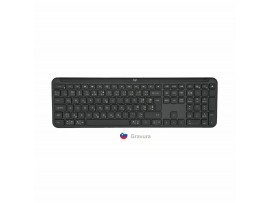 Logitech tipkovnica & miška MK950 SLO brezžična grafitna 920-012490