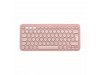 Logitech tipkovnica K380s SLO brezžična Pebble Keys 2 roza 920-011853