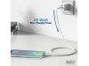 Digitus kabel USB C-C 2m 60W bel silikonski AK-300341-020-W