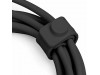 Digitus kabel USB C-C 1m 60W črn silikonski AK-300341-010-S