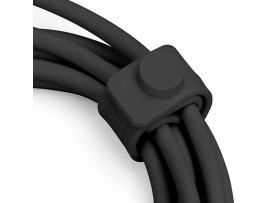 Digitus kabel USB C-C 1m 60W črn silikonski AK-300341-010-S