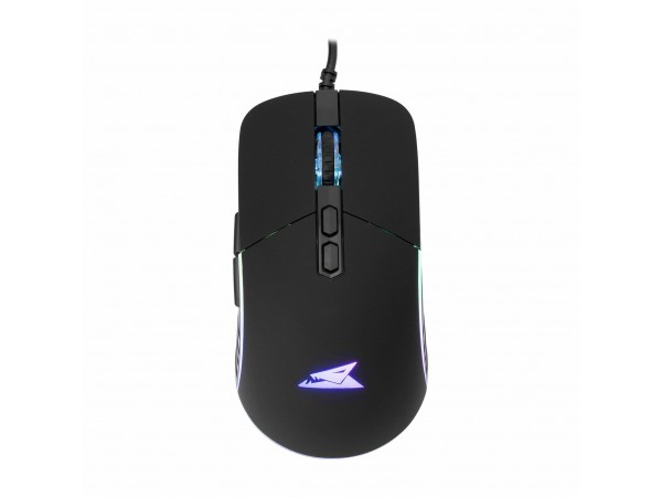 BARACUDA miška črna BGM-011 NAUTILUS RGB Gaming