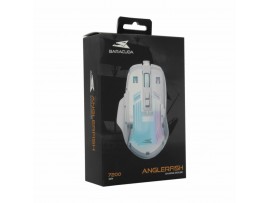 BARACUDA miška bela BGM-062 ANGLERFISH-W Gaming