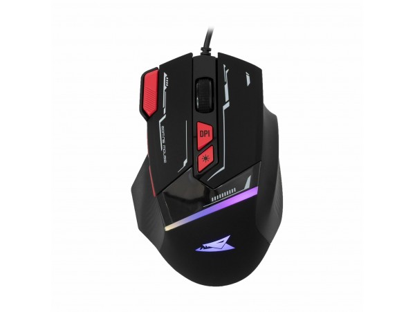 BARACUDA miška črna BGM-041 MANTA-B Gaming