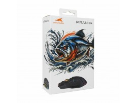 BARACUDA miška črna BGM-071 PIRANHA-B Gaming