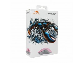 BARACUDA miška roza BGM-084 LOBSTER-P Gaming
