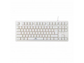 BARACUDA tipkovnica USB bela gaming BGK-01114 KRILL-W