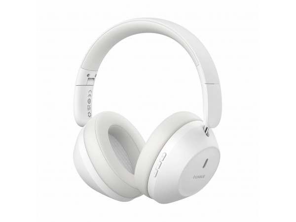 Baseus slušalke bele bluetooth Bass 30 Max