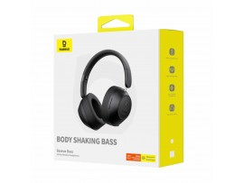 Baseus slušalke črne bluetooth Bass 30 Max