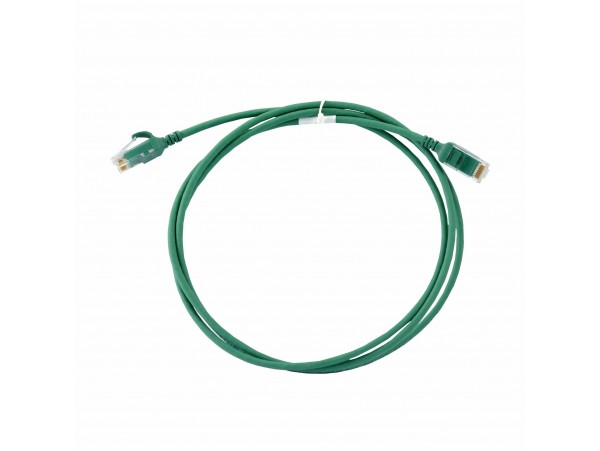 Leviton patch UTP CAT.6 1,5m zelen 3,8mm HighFlex P24 6H4P0-05G