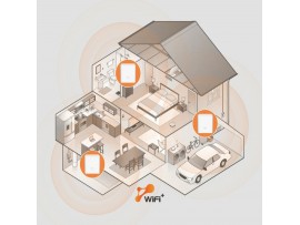 Tenda usmerjevalnik MESH WiFi6 AX 1500Mb set- 2 kos EX3