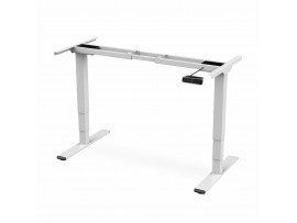Digitus delovna postaja-el.dvig do 127cm višine miza bela DA-90433