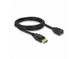 Delock podaljšek DisplayPort 1m 4K 60Hz črn 80001