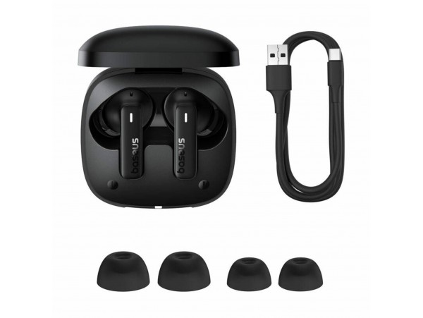 Baseus slušalke Bowie E19 črne bluetooth A00069600113-00