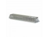 Triton organizator 2U rack s pokrovom enostranski siv