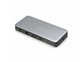 Digitus priklopna postaja USB 3.2 TipC 11v1 4K črna DA-70917