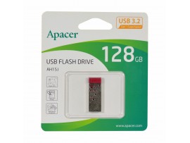 APACER USB 3.2 Gen1 ključ 128GB AH15J srebrno/rdeč