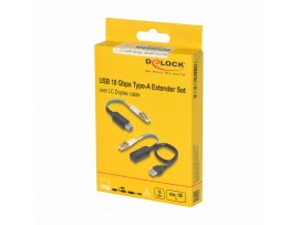 Delock line extender USB set optični LC duplex do 100m 66466