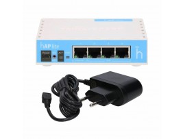 Mikrotik usmerjevalnik WiFi  300Mb hAP lite desk RB941-2nD