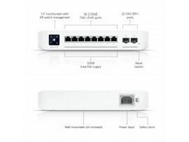 Ubiquiti stikalo  8-port 1G 2xSFP PoE++ Unifi USW-Pro-8-PoE