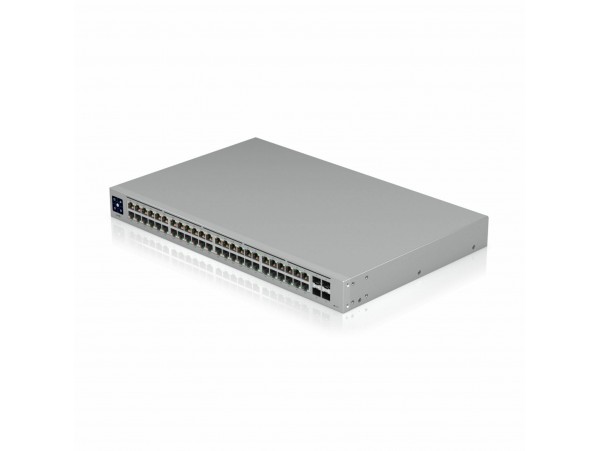Ubiquiti stikalo 1G 48-port rack 4xSFP 32x PoE Unifi Gen2 195W USW-48-POE