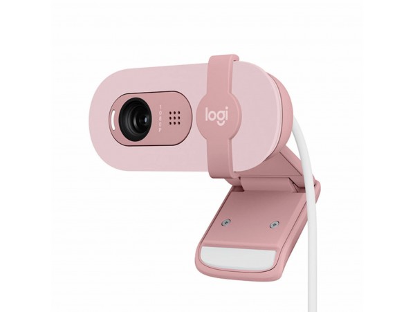Logitech spletna kamera Brio 100 Full HD USB-A roza 960-001623