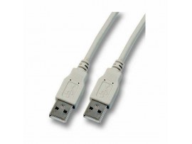 EFB kabel USB A-A 1m siv K5253.1
