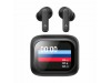 SBOX slušalke črne bluetooth z mikrofonom ANC LCD zaslon EB-TWS08-B