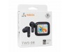 SBOX slušalke črne bluetooth z mikrofonom ANC LCD zaslon EB-TWS08-B