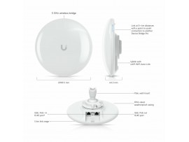 Ubiquiti dostopna točka WiFi Device Bridge Pro UDB-Pro zunanja
