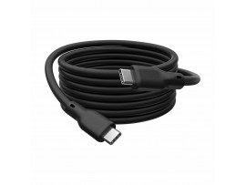 Digitus kabel USB 4.0 C-C 8K 60Hz 240W 2m črn silikonski AK-300344-020-S