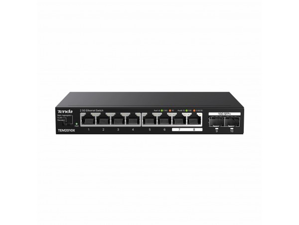 Tenda stikalo 2,5 Giga 8-port 2x SFP+ TEM2010X