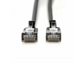 Digitus patch slim FTP CAT.6A   1m črn