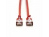 Digitus patch slim FTP CAT.6A  2m rdeč