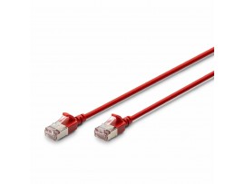 Digitus patch slim FTP CAT.6A  3m rdeč