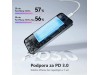 Baseus kabel USB C-C 2m 100W 20V 5A pleten roza Dynamic 4