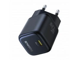 Baseus polnilec 45W USB TipC QC PD kozmik črna PicoGo