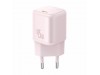 Baseus polnilec 45W USB TipC QC PD roza PicoGo