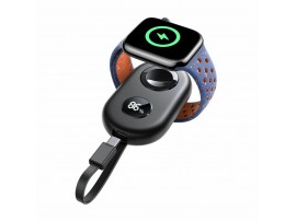 Joyroom polnilec brezžični za Apple Watch prenosni PowerBank črn JR-W09