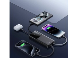 Joyroom prenosna baterija 10.000mAh 22W PowerBank Lightning TipC črna JR-PBF19