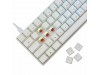 WHITE SHARK tipkovnica USB bela/rdeča mehanska stikala SLO SHINOBI-2-W