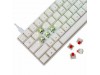 WHITE SHARK tipkovnica USB bela/rdeča mehanska stikala SLO SHINOBI-2-W