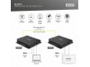 Digitus line extender HDMI+IR RJ45-RJ45 do 30m 4K/120Hz DS-55342