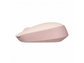Logitech miška M171 brezžična roza 910-006865