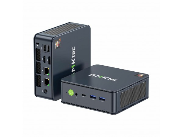 GMKtec računalnik mini PC M5 AMD Ryzen7 32GB RAM 1TB SSD NucBox črn