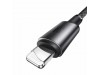 Joyroom kabel USB TipC/Lightning 1.2m 30W črn pleten z magnetom S-A50